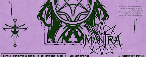 MANTRA - Bring Me The Horizon tribute,  Queens Hall Nuneaton | Queens Hall