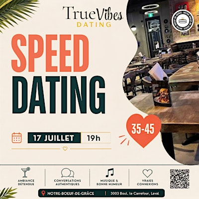 Laval Speed Dating│Ages 35-45 | 3003 Boul. le Carrefour