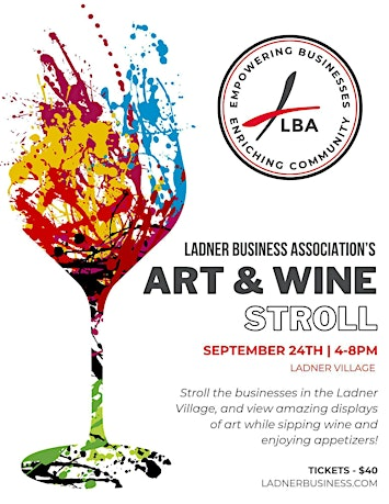 2026 LBA Art & Wine Stroll | Ladner Village