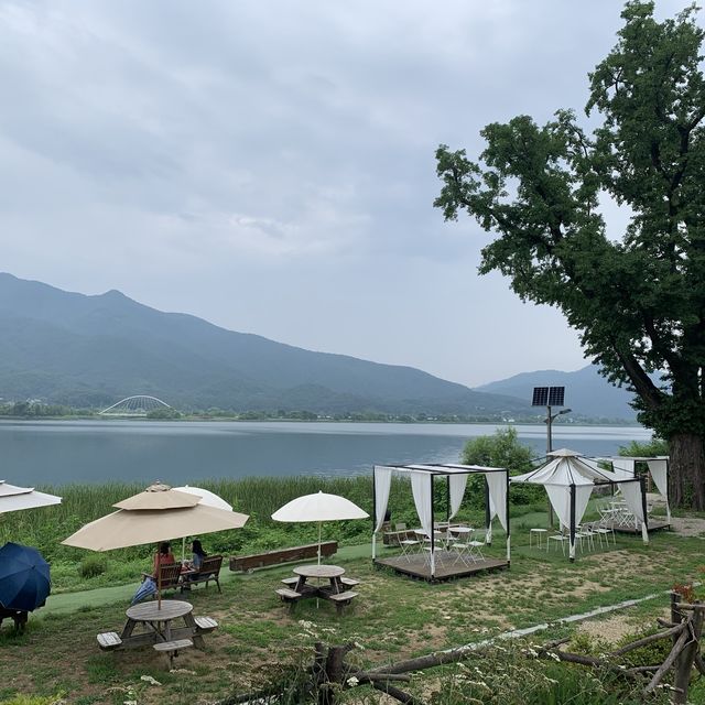 경기도 양평 두물머리에 북한강뷰🐟 수수카페
