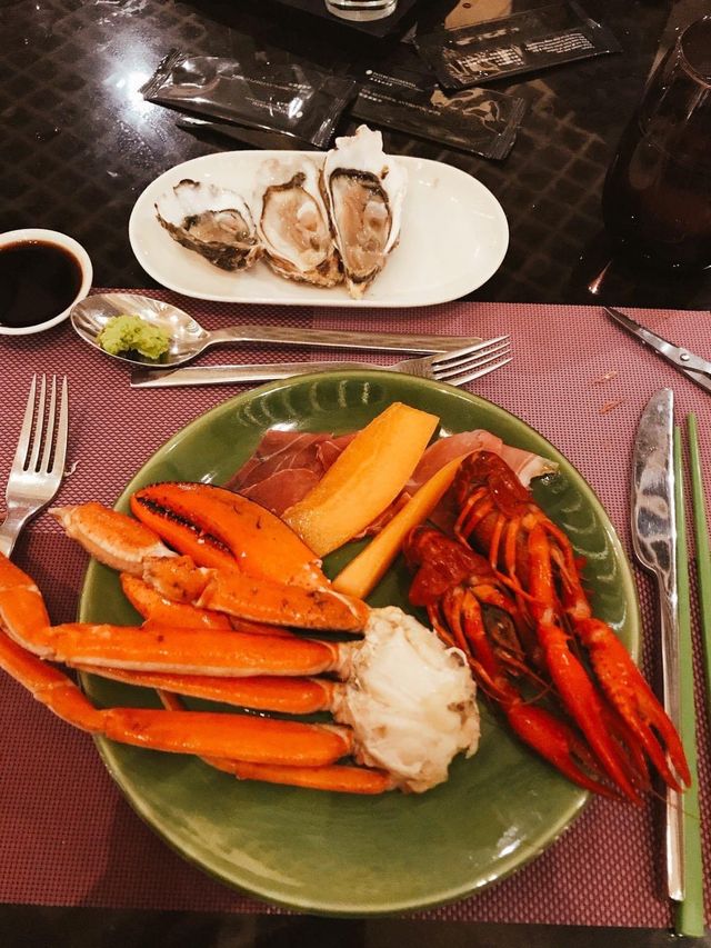 鮮美的自助餐