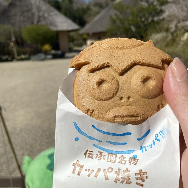 【カッパ焼き】を買ってカッパ淵へ