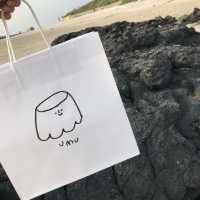 “우무”에서 푸딩사서 금능해수욕장