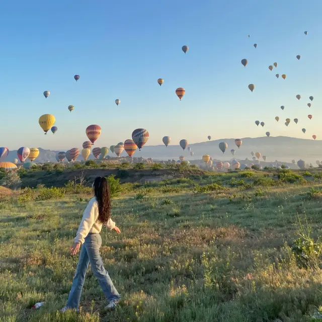 Cappadocia's biggest attraction, hot air ballooning!