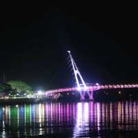 Stunning Kuching Darul Hana Bridge