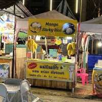 Night market with a plane @ Pattaya 