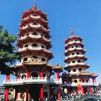 Dragon and Tiger Pagodas in Kaohsiung 