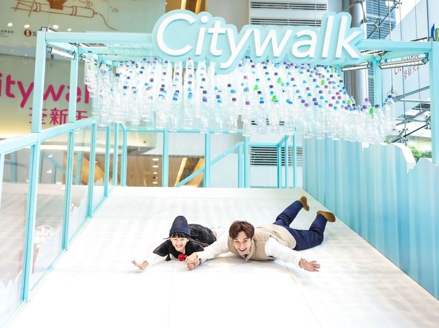 Citywalk荃新天地「Merry Christmas! Goodbye Plastic!」 置身極地冰川世界