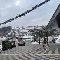 눈덮인 설산과함께❄️씨사이드리조트 루지