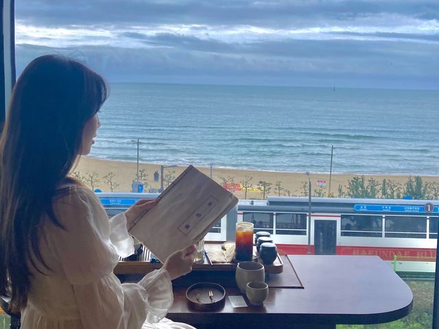 오리엔탈 분위기의 부산 송정 카페 수월경화