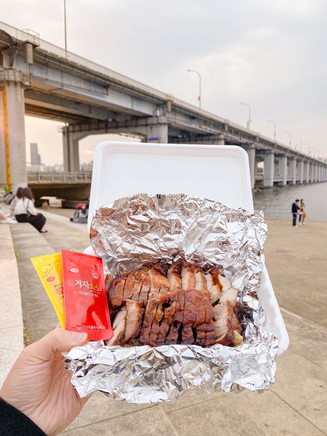 평일에 일 끝나고 가기 좋은 반포 한강공원 무지개분수 🌈💧