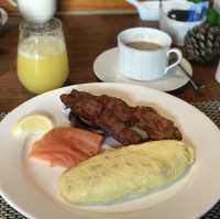 Breakfast set at Cafe Causette @Mandarin Oriental HK