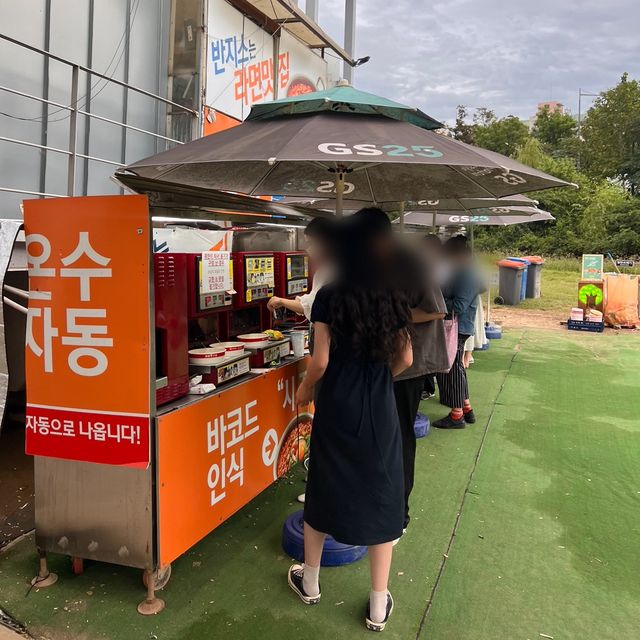 韓国/ソウル【盤浦】秋の漢江公園でピクニック🌳名物のラーメンで温まろ🍜