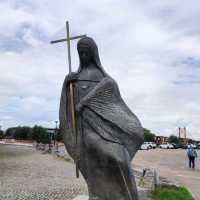 Jesus overlooking the city of Lisbon