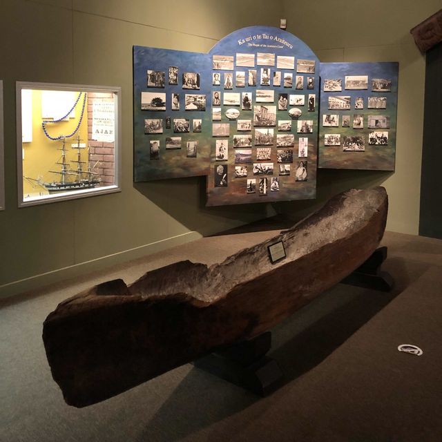 MĀORI DISPLAY AT MUSEUM