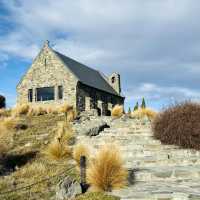 Lake Tekapo & Church of Good Shepherd 