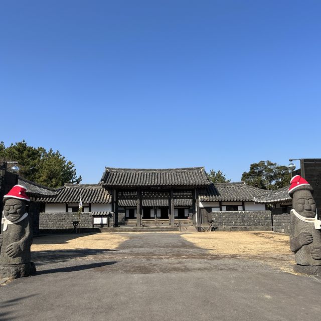 크리스마스 분위기가 곳곳에! 제주민속촌