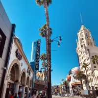 Strolling by Hollywood Boulevard…