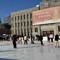 다시 돌아온 서울광장 스케이트장! ⛸