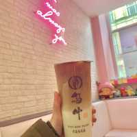 英國曼徹斯特 位置方便 唐人街內珍珠奶茶店