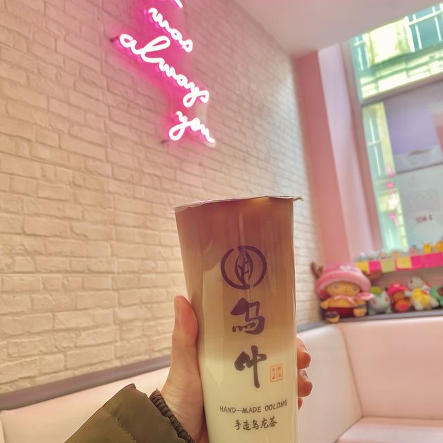 英國曼徹斯特 位置方便 唐人街內珍珠奶茶店