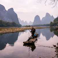 Cormorant fisherman of the Li River