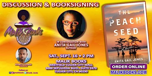 Magical Booksigning with Anita Gail Jones author of The Peach Tree. (Culver City) | Malik Books