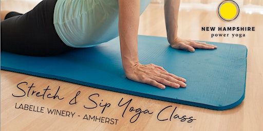Copy of Stretch And Sip Yoga Class at LaBelle Winery Amherst | LaBelle Winery