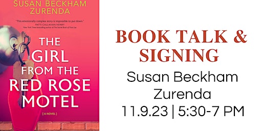 Susan Zurenda • Book Signing & Talk | Ernest & Hadley Booksellers