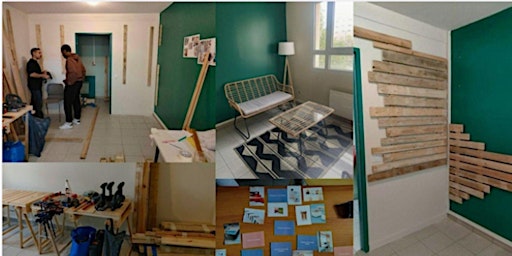 Atelier Créa'Tréf avec la Bricoleuse : Fabrication d'un mur végétal | Résidence Tréfilerie - salle d'animation du 2ème étage