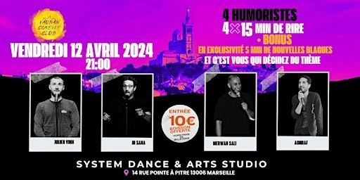 VAUBAN COMEDIE CLUB | 14 Rue Pnte À Pitre