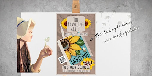 Paint Event at the The Station LC Coffee Co. | The Station  LC Coffee Co