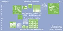 Nr.53 Daniel Wesseik | Typewriter and Imaginary Languages | 22 Jan 19:30 | De Lange Adem