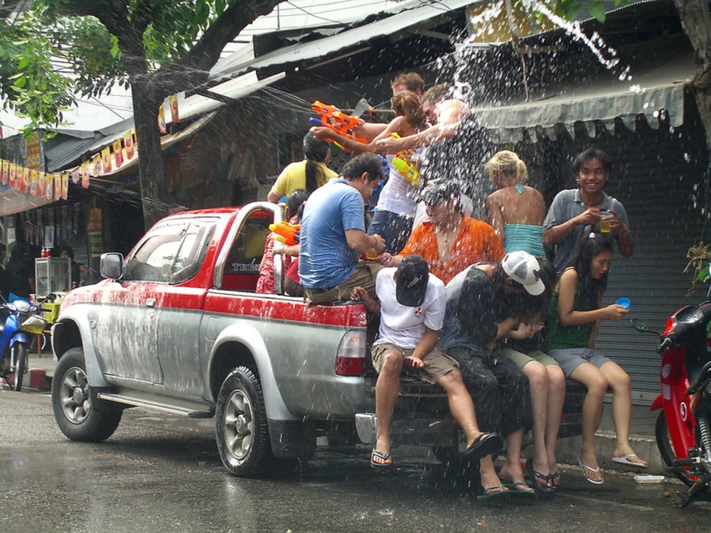 2025 Thailand Songkran Festival Events | Khao San Road Water Battle | Khao San Road