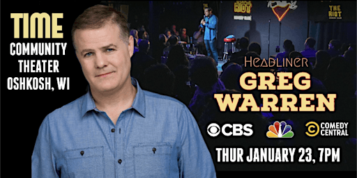 GREG WARREN COMEDY SHOW | Time Community Theater
