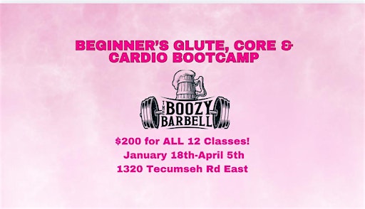 Beginner Glute, Core and Cardio | 1320 Tecumseh Rd E