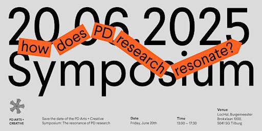PD Arts + Creative Symposium: The resonance of PD research | LocHal