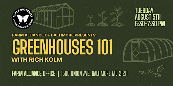 Greenhouses 101 | Farm Alliance of Baltimore