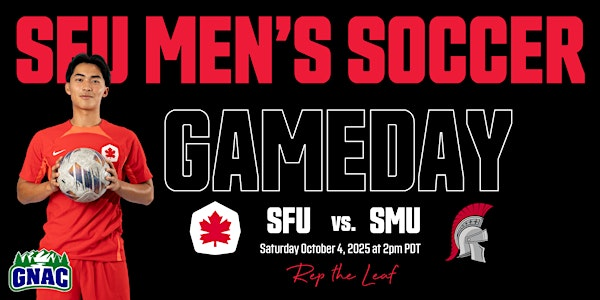 SFU Men's Soccer vs. Saint Martin's University | Terry Fox Field