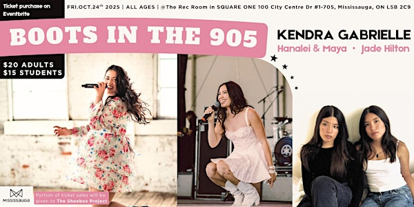 BOOTS IN THE 905 | The Rec Room Square One