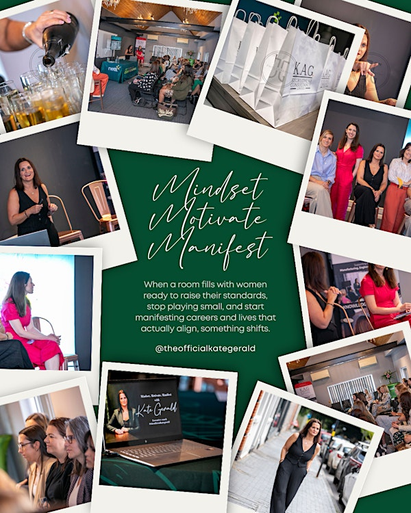 Mindset. Motivate. Manifest. - K.A.G. Women In Business | Revolución de Cuba Birmingham