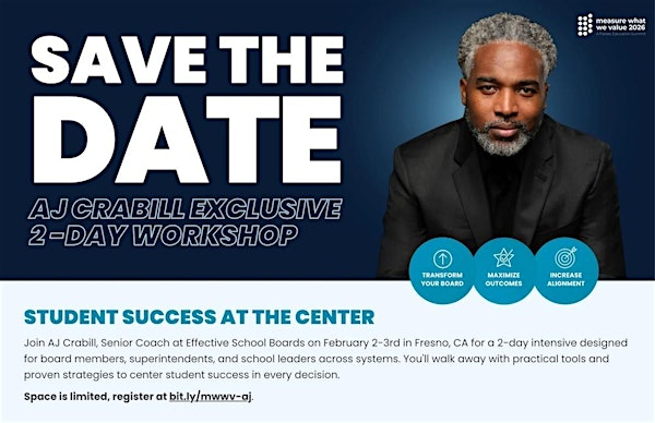 Effective School Boards Transformation Workshop with AJ Crabill | Parsec Education