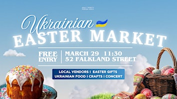 Ukrainian Easter Market | 52 Falkland St