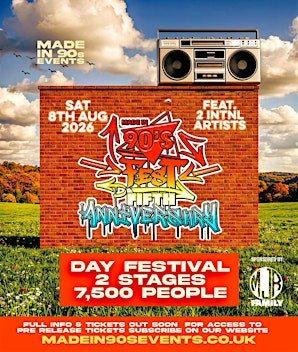 Made in the 90s Festival | Addington Park