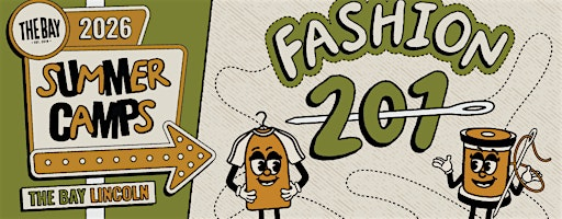 Fashion 201 (Sew from Scratch) Camp | Ages 11-16 | July 21-24 | 9 AM-4 PM | The Bay Skatepark