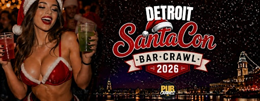 Detroit SantaCon Bar Crawl 2026 | Checker Bar Detroit