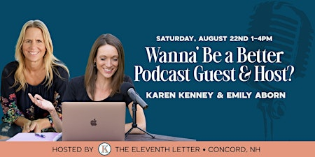 Wanna' Be a Better Podcast Guest & Host? | The Eleventh Letter Writing Gallery
