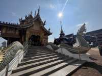 วัดที่สวยงาม วัดเด่นหลีสีเมืองแกน