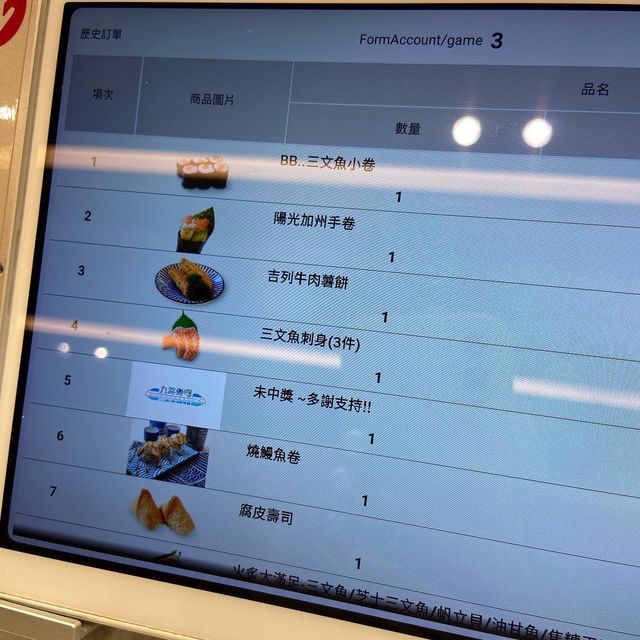 小火車壽司：九井壽司(九龍灣)