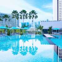 Pan Pacific Overlooking the Singapore Skyline